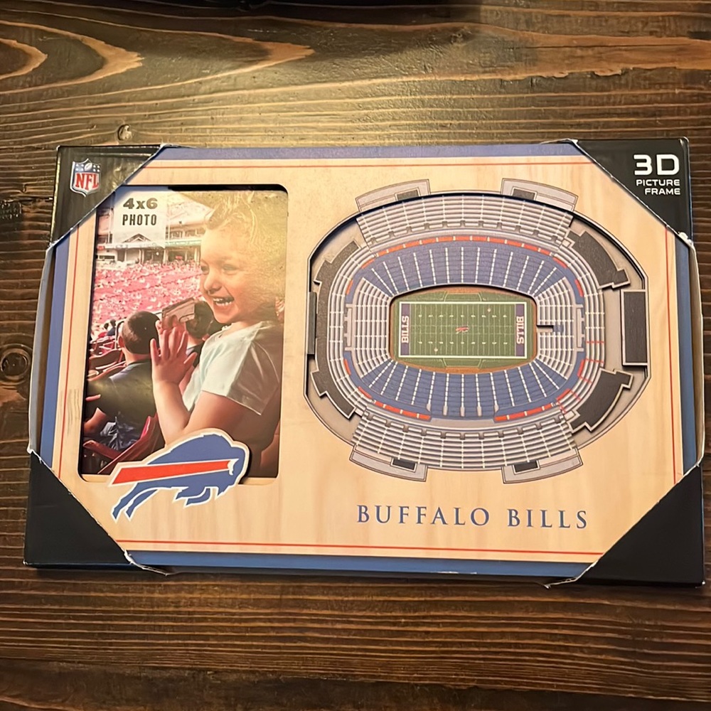 Buffalo bills 3D picture frame brand new